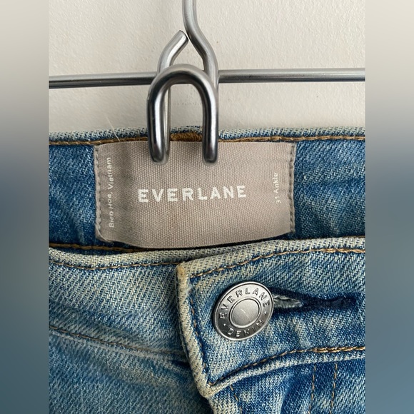 Everlane high rise straight jeans - Picture 6 of 7